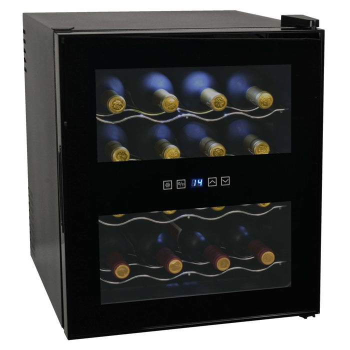 Medina Wijnkoeler voor 16 flessen met LCD-scherm 48 L