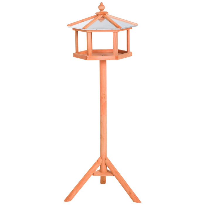 Medina Whitepark Bird House - Geel - Firwood - 15,75 cm x 15,75 cm x 44,49 cm