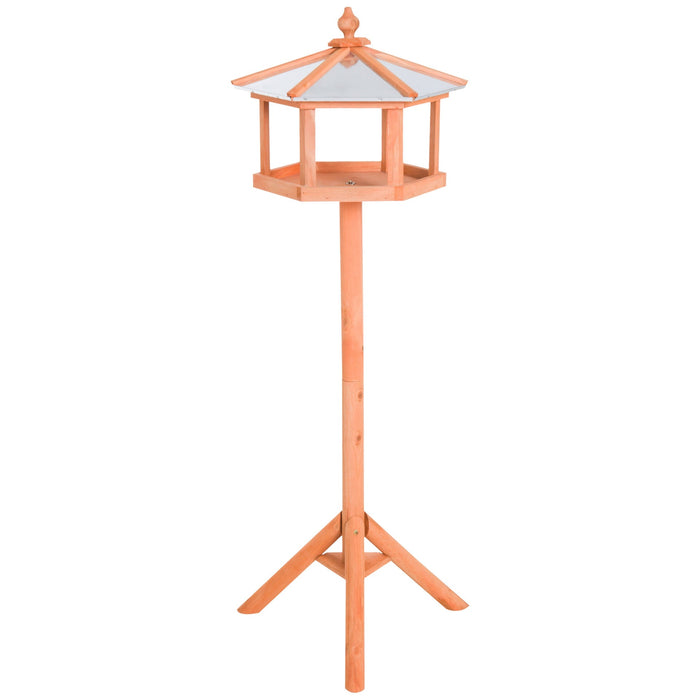 Medina Whitepark Bird House - Geel - Firwood - 15,75 cm x 15,75 cm x 44,49 cm