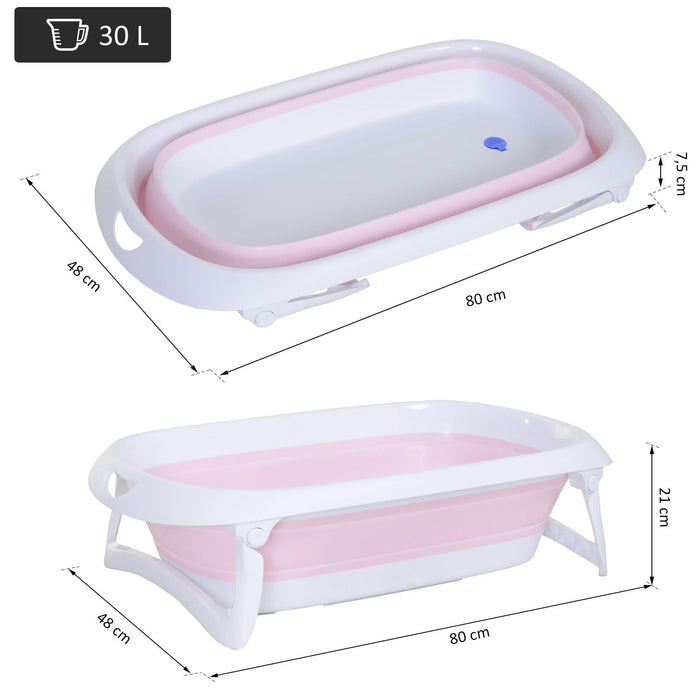 Medina Main Creek Badkuip voor Baby's - Roze - Kunststof, Rubber - 31,49 cm x 18,89 cm x 8,26 cm