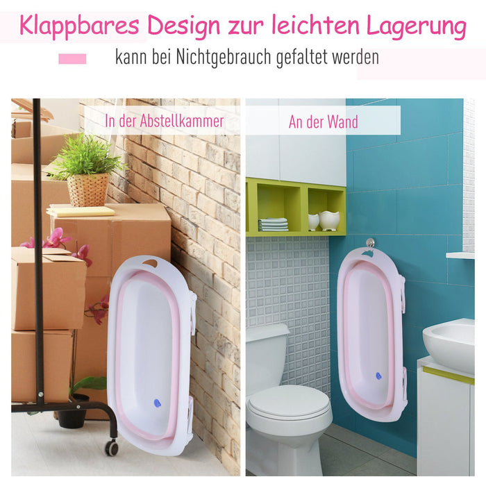 Medina Main Creek Badkuip voor Baby's - Roze - Kunststof, Rubber - 31,49 cm x 18,89 cm x 8,26 cm