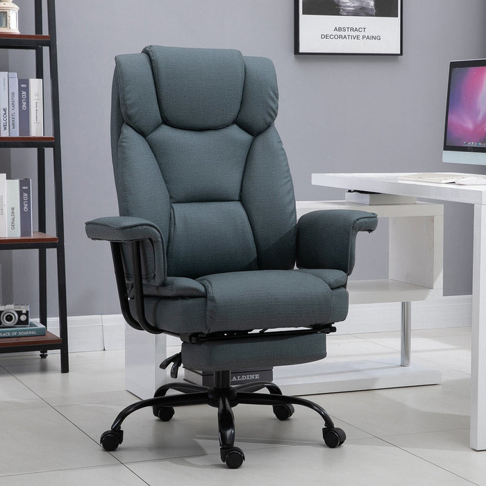 Medina Maskall Executive Chair - Grijs - Staal, Mdf, Foam - 26,77 cm x 31,5 cm x 49,6 cm