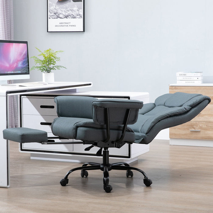 Medina Maskall Executive Chair - Grijs - Staal, Mdf, Foam - 26,77 cm x 31,5 cm x 49,6 cm