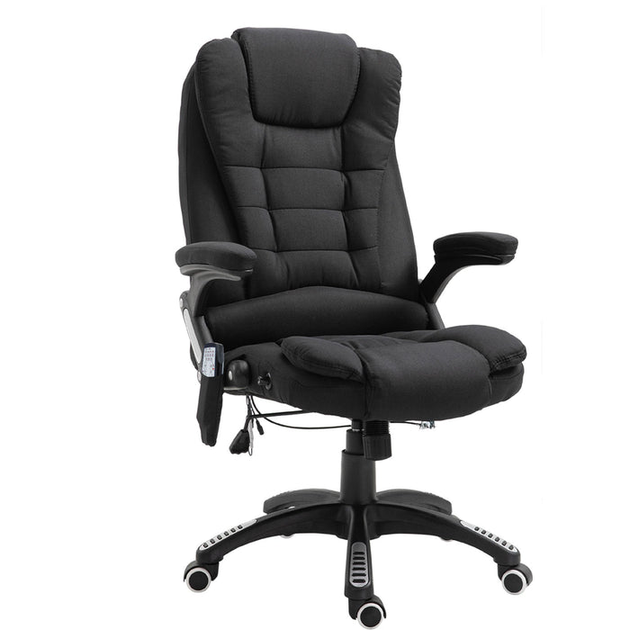 Medina Mayflower Executive Chair - Zwart - Linnen, Schuim, Nylon - 26,38 cm x 26,38 cm x 49,6 cm