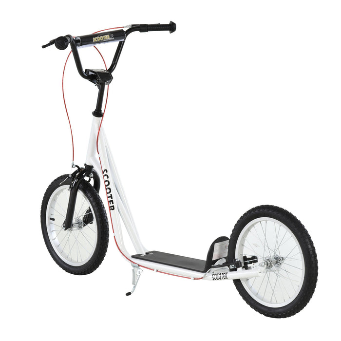 Medina Main River City Scooter - Wit - Staal, Aluminium, Rubber - 54,72 cm x 22,83 cm x 35,43 cm