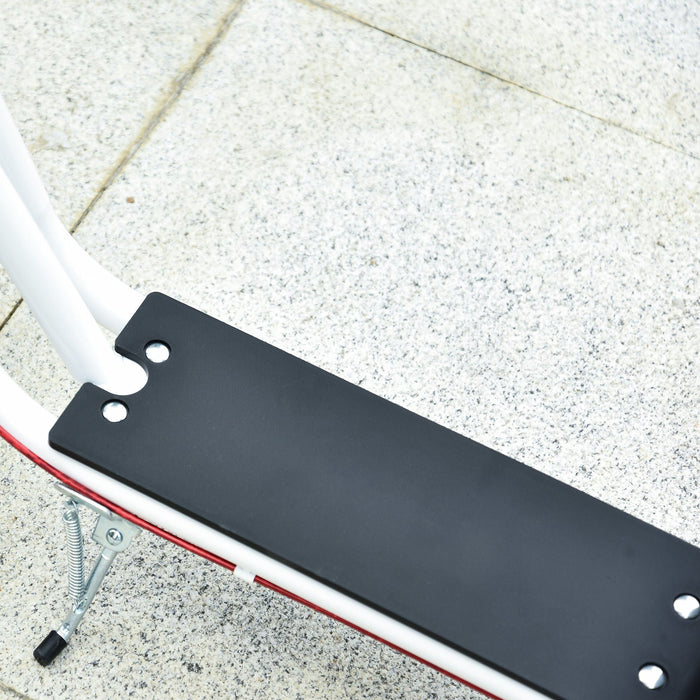 Medina Main River City Scooter - Wit - Staal, Aluminium, Rubber - 54,72 cm x 22,83 cm x 35,43 cm