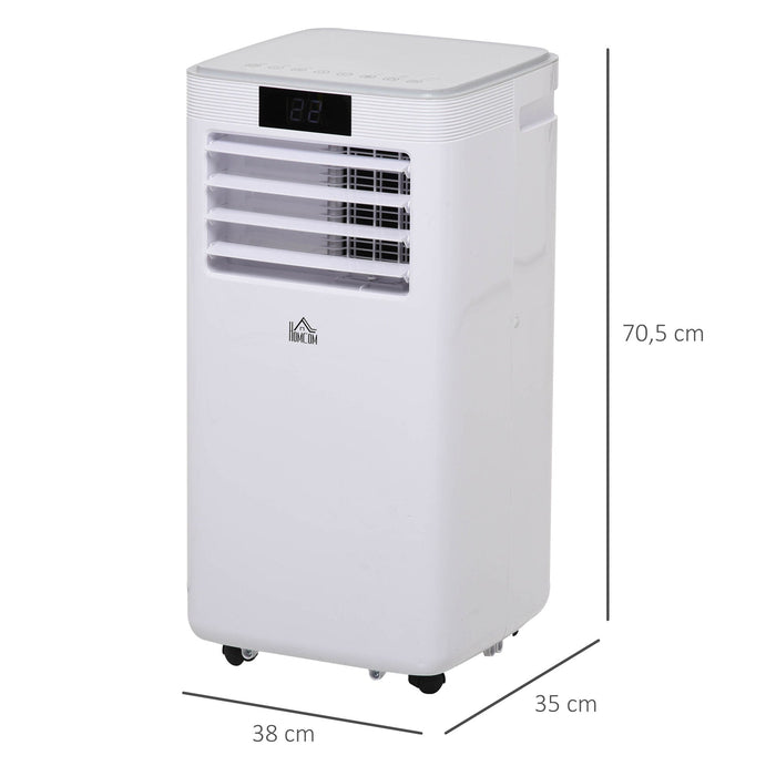 Medina Mullet Bay Mobile Airconditioner - Wit, Grijs - Abs Kunststof, Koper, Aluminium - 14,96 cm x 13,77 cm x 27,75 cm