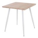 Medina Eetkamerset - Eettafel - Eetkamerstoelen - 3-Delig - Hout - Natuurlijke Kleur - 2 Stoelen