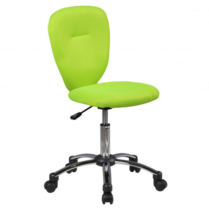 Medina Topeka Bureaustoel voor Kinderen - Draaistoel - Bureaustoel - Kinderstoel - Verstelbaar - Zwart/Groen/Blauw/Roze
