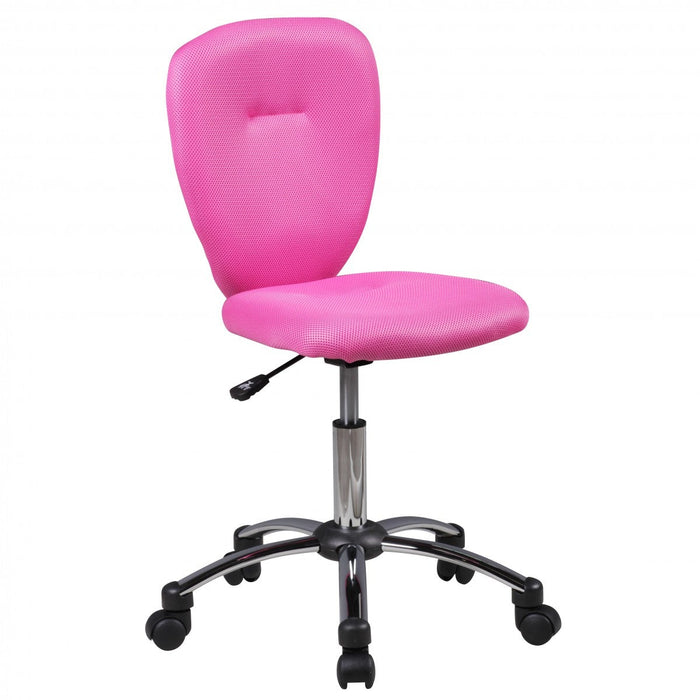 Medina Bureaustoel voor Kinderen - Draaistoel - Bureaustoel - Kinderstoel - Verstelbaar - Zwart/Groen/Blauw/Roze