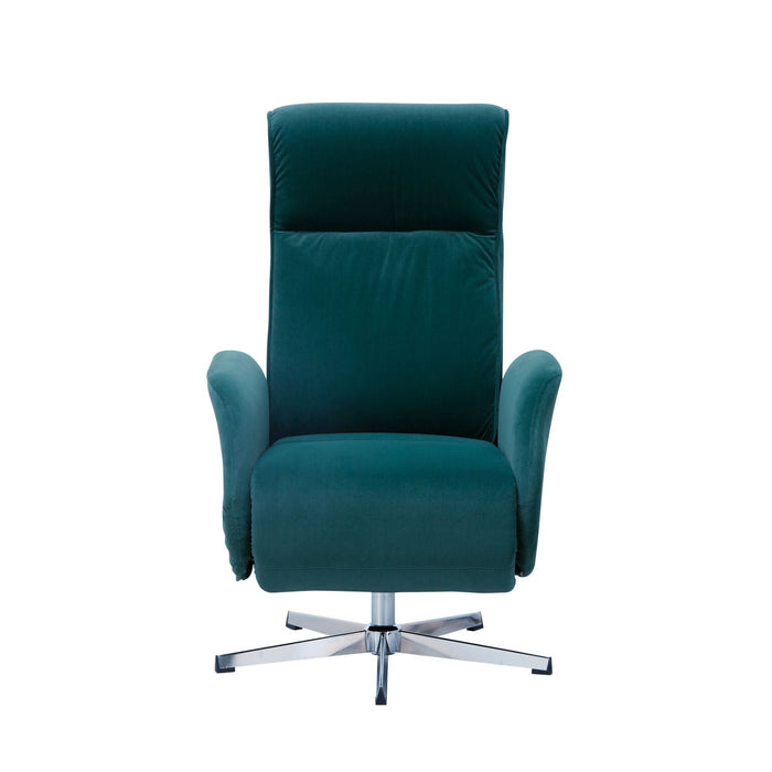 Medina Groton Relax Fauteuil - Massagestoel - Massagefunctie - Stof - Ligfunctie - Lichtgrijs - Afstandsbediening - Massage