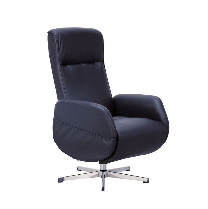 Medina Home Lowell Relax Fauteuil - Massagestoel - Massagefunctie - Kunstleer - Ligfunctie - Lichtgrijs - Afstandsbediening - Massage