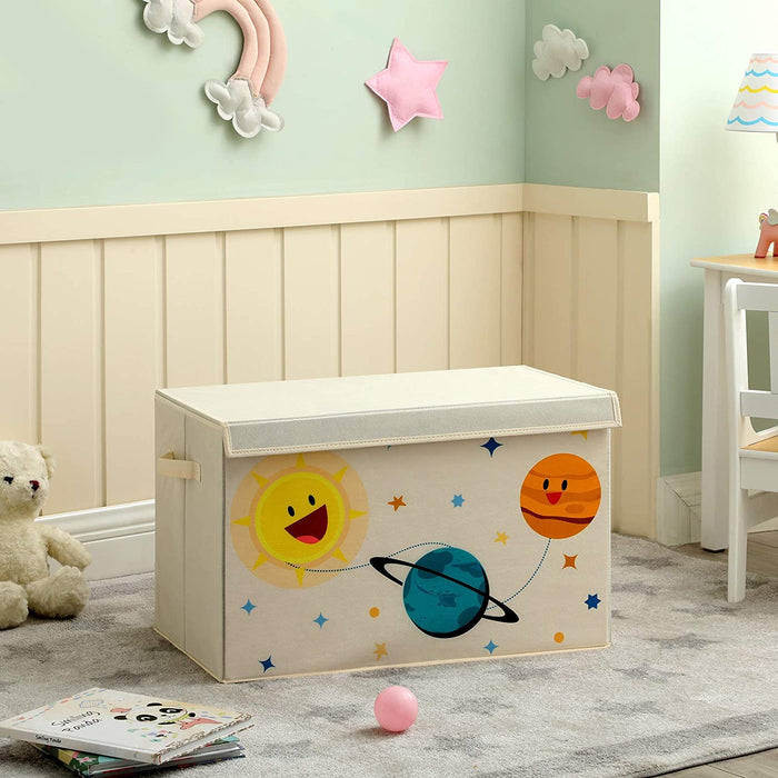 Nancy's Freswick Opbergdoos - Kinderkamer - Organizer - Speelgoed - 2 Handgrepen - Deksel - 61 x 35 x 38 cm