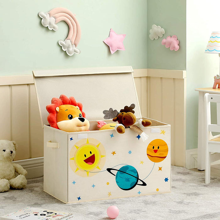 Nancy's Freswick Opbergdoos - Kinderkamer - Organizer - Speelgoed - 2 Handgrepen - Deksel - 61 x 35 x 38 cm