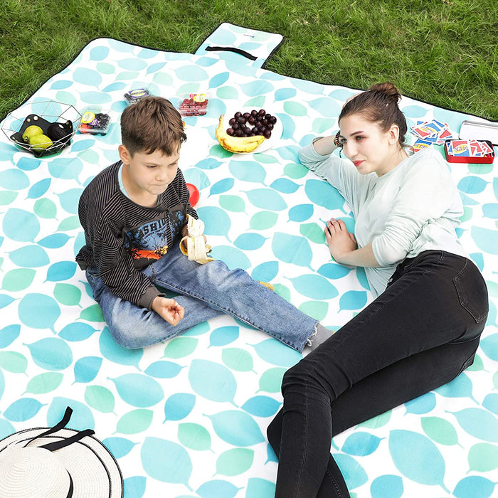 Nancy's Forthton Picknickkleed - Campingdeken - Wasbaar - Opvouwbaar - Schouderriem - Warmte-Isolerend - 195 x 150 cm