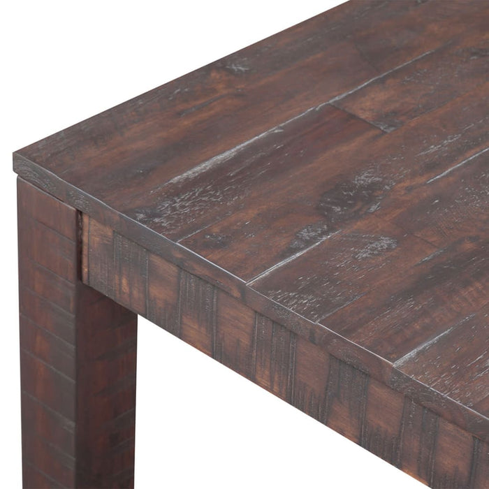 Medina Woonkamer meubelset rook-look massief acaciahout 6-delig