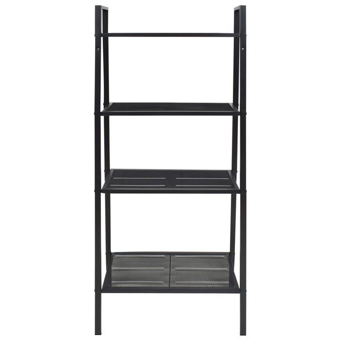 Medina Ladder boekenkast 4 schappen metaal zwart