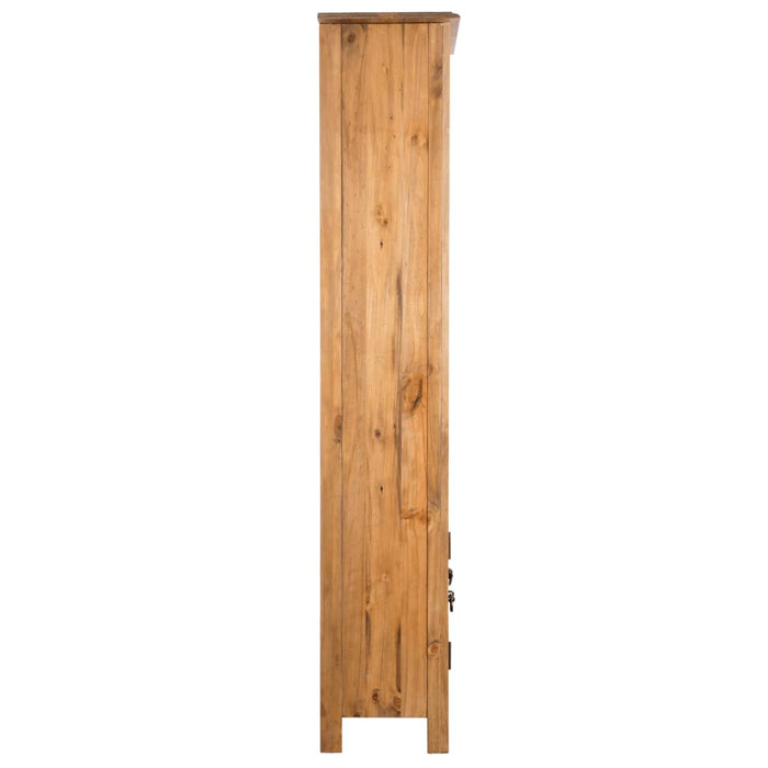 Medina Badkamerkast vrijstaand 48x32x170 cm gerecycled grenenhout