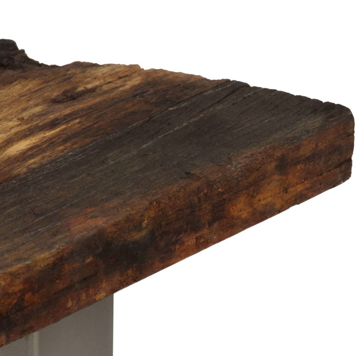 Medina Wandtafel 120x35x76 cm gerecycled hout en staal