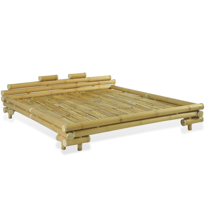 Medina Bedframe met 2 nachtkastjes bamboe natuurlijk 180x200 cm