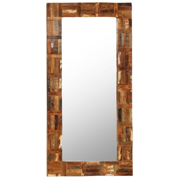 Medina Wandspiegel 60x120 cm massief gerecycled hout