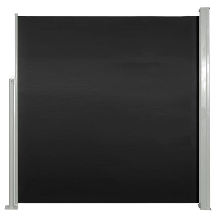 Medina Windscherm uittrekbaar 140x300 cm zwart