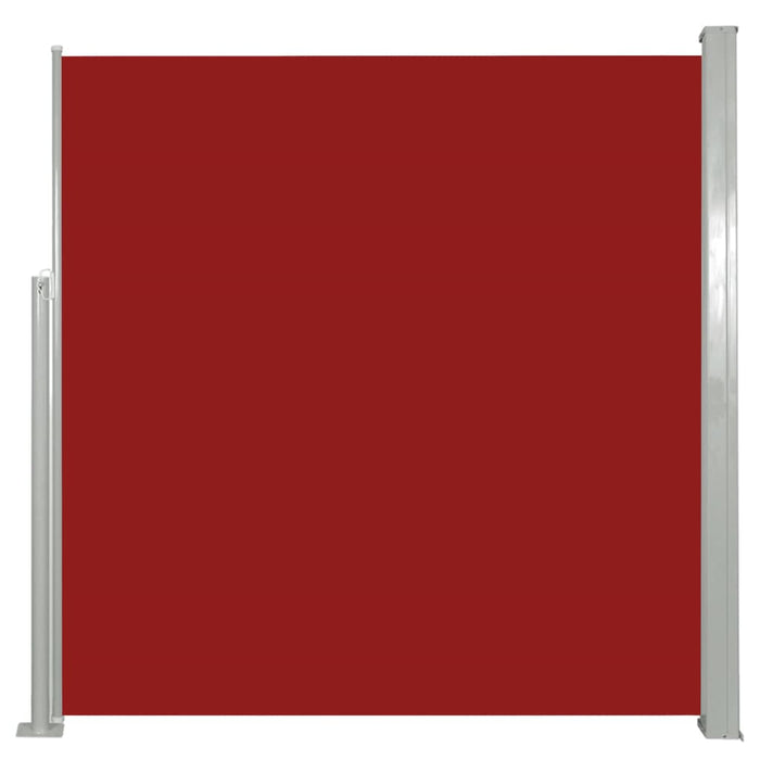 Medina Windscherm uittrekbaar 140x300 cm rood