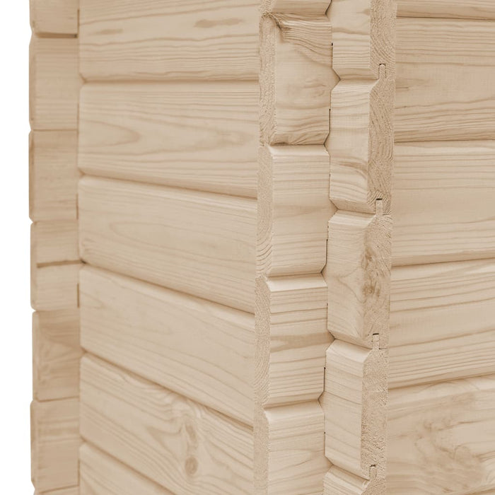 Medina Plantenbak verhoogd 100x100x80 cm massief grenenhout