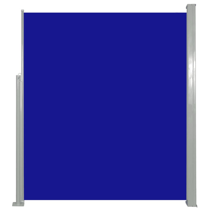 Medina Windscherm uittrekbaar 160x500 cm blauw