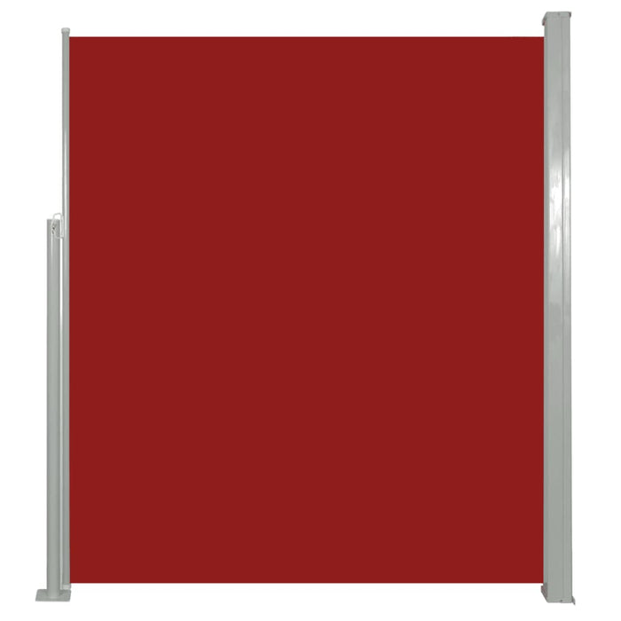 Medina Windscherm uittrekbaar 160x500 cm rood