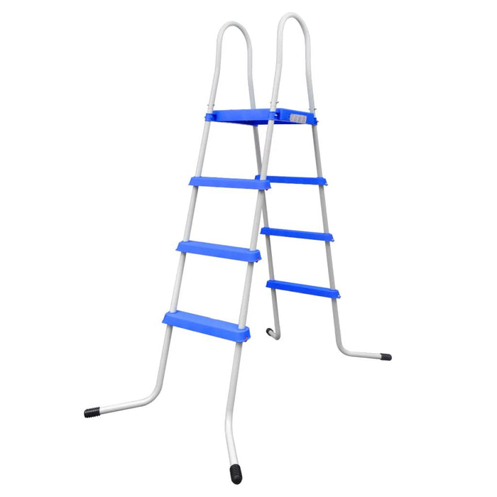 Opbouwzwembad met ladder rond 457 cm