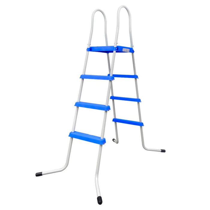 Opbouw zwembad met ladder en pomp rond 457 cm