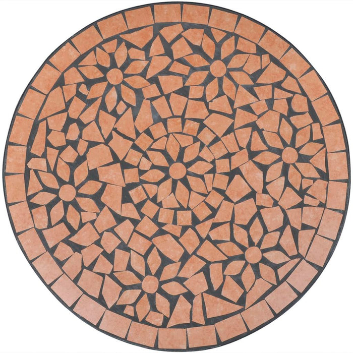Medina Bistrotafel 60 cm mozaïek terracottakleurig