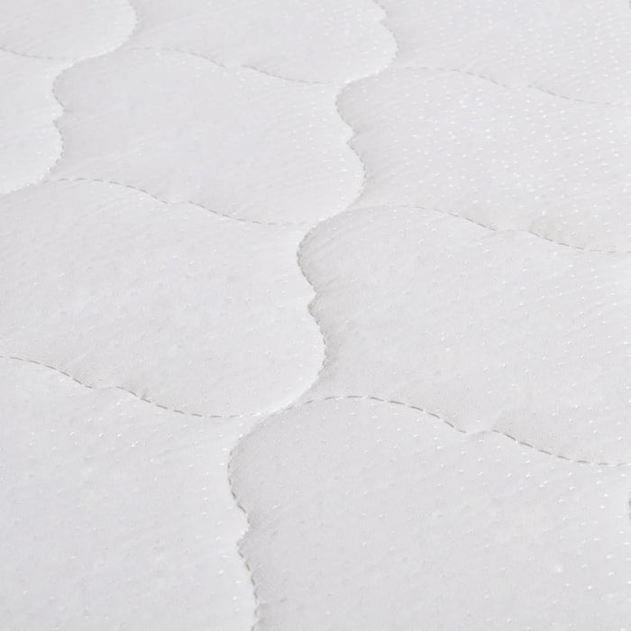 Medina Bed met traagschuim matras stof donkergrijs 180x200 cm