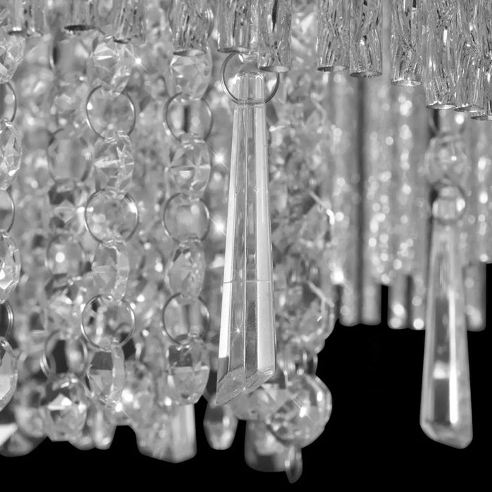 Medina LED-plafondlamp met kristallen kroonluchter 55 cm diameter
