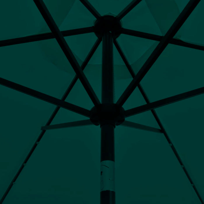 Medina Parasol kantelbaar met LED 3 m groen