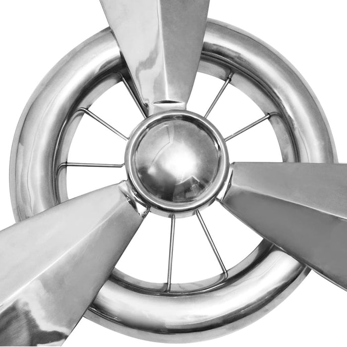 Medina Propeller voor aan de muur aluminium zilver 152 cm