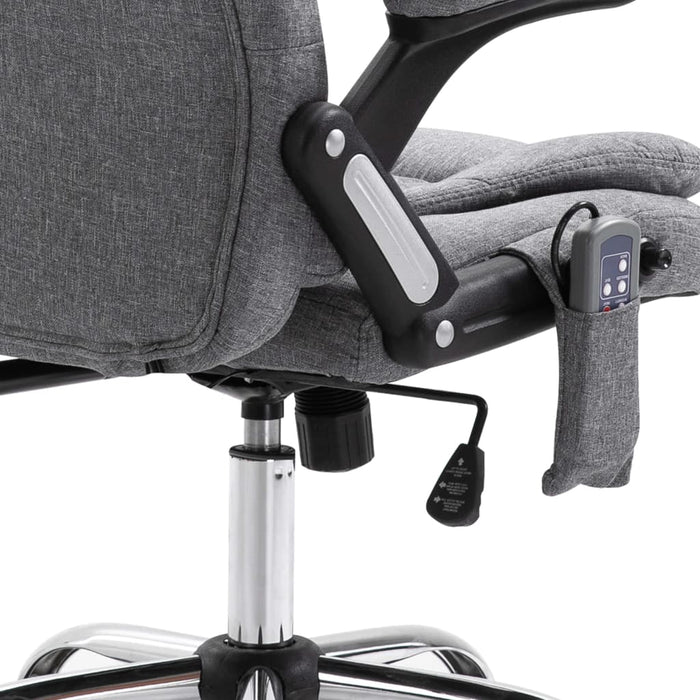 Medina Massage kantoorstoel polyester grijs