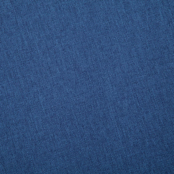 Medina Tweezitsbank stof blauw