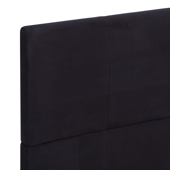 Medina Bedframe stof zwart 140x200 cm