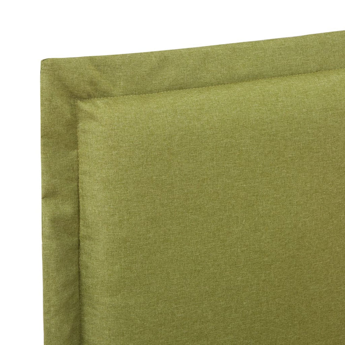 Medina Bedframe stof groen 90x200 cm