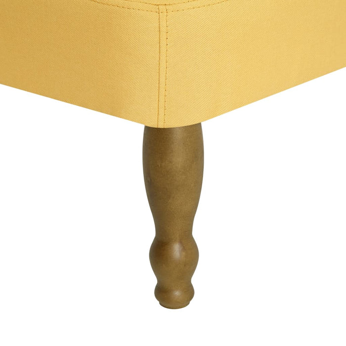 Medina Franse stoel stof geel