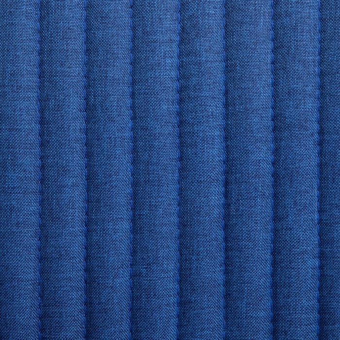 Medina Eetkamerstoelen 2 st stof blauw