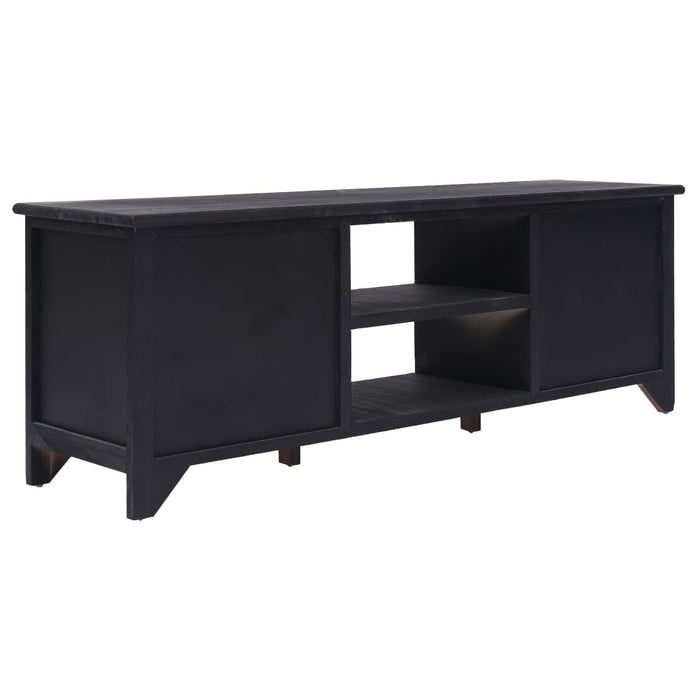 Medina Tv-meubel 115x30x40 cm hout zwart