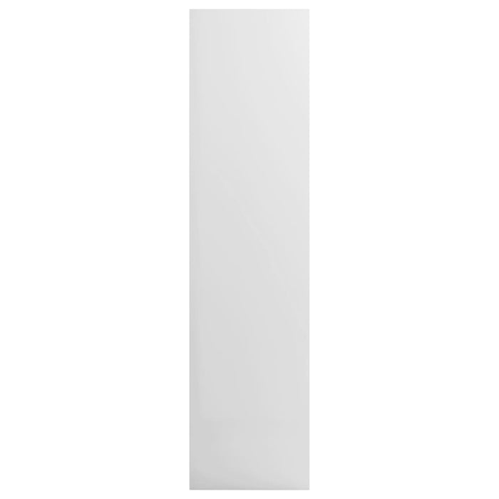 Medina Kledingkast 100x50x200 cm spaanplaat hoogglans wit