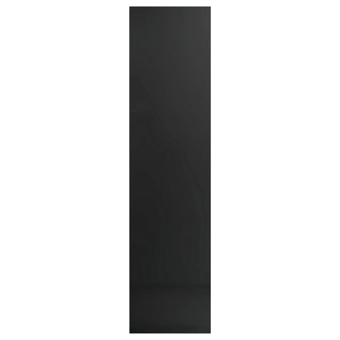 Medina Kledingkast 50x50x200 cm spaanplaat hoogglans zwart