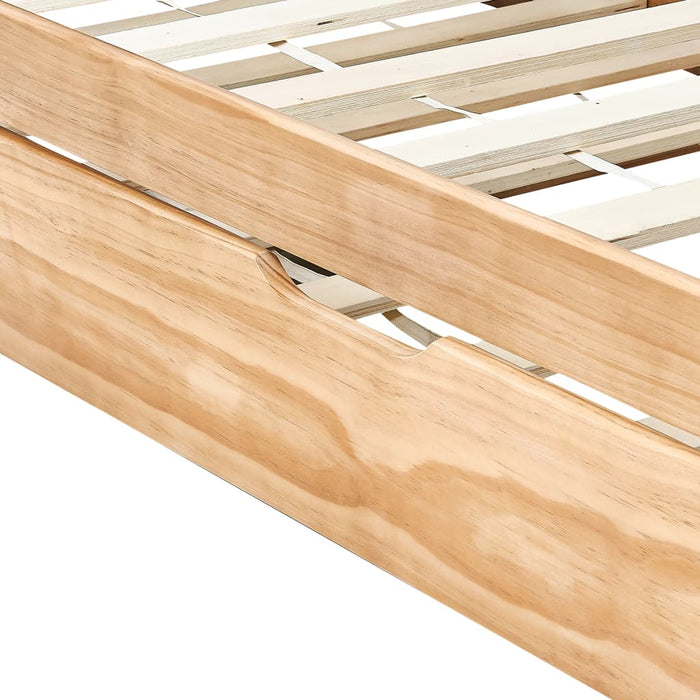 Medina Bedbankframe uittrekbaar grenenhout 90x200 cm