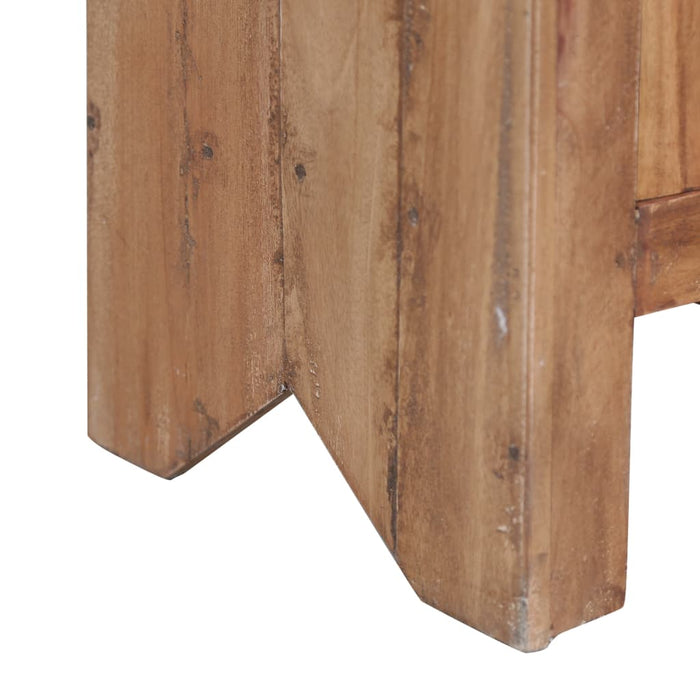 Medina Nachtkastje 43x31x80 cm massief mahoniehout