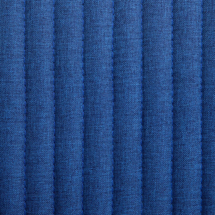 Medina Eetkamerstoelen 4 st stof blauw
