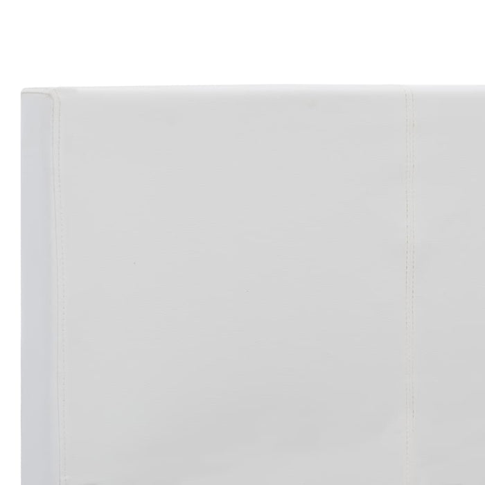 Medina Bedframe kunstleer wit 180x200 cm